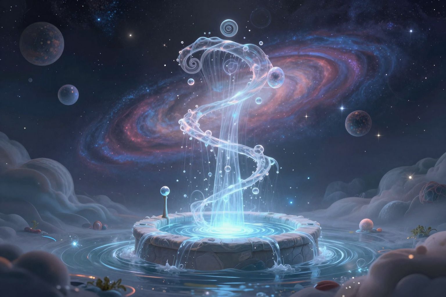 Az új kút építése az élet új lehetőségeit jelzi.