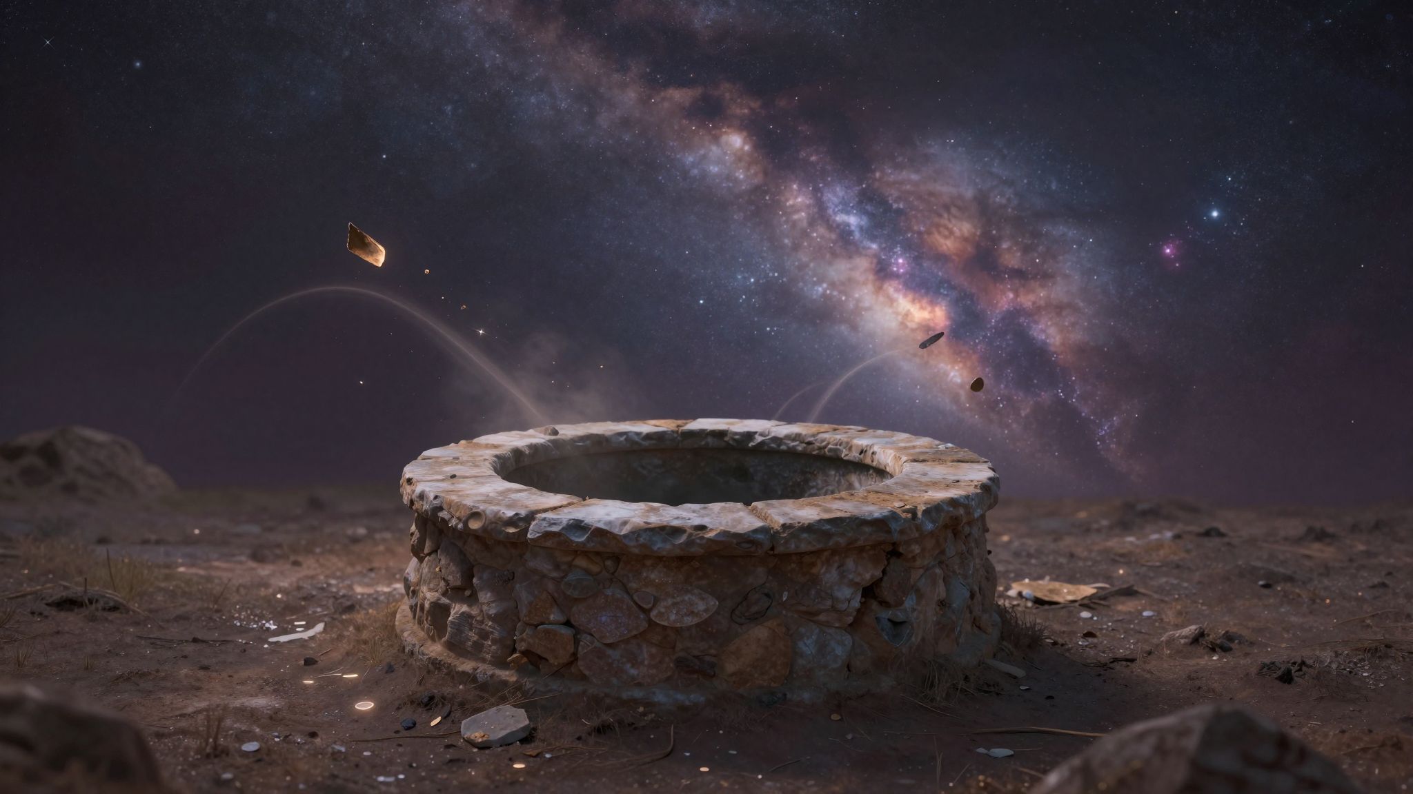 Az ásott kút kiszáradása az energia és lehetőségek elvesztése.