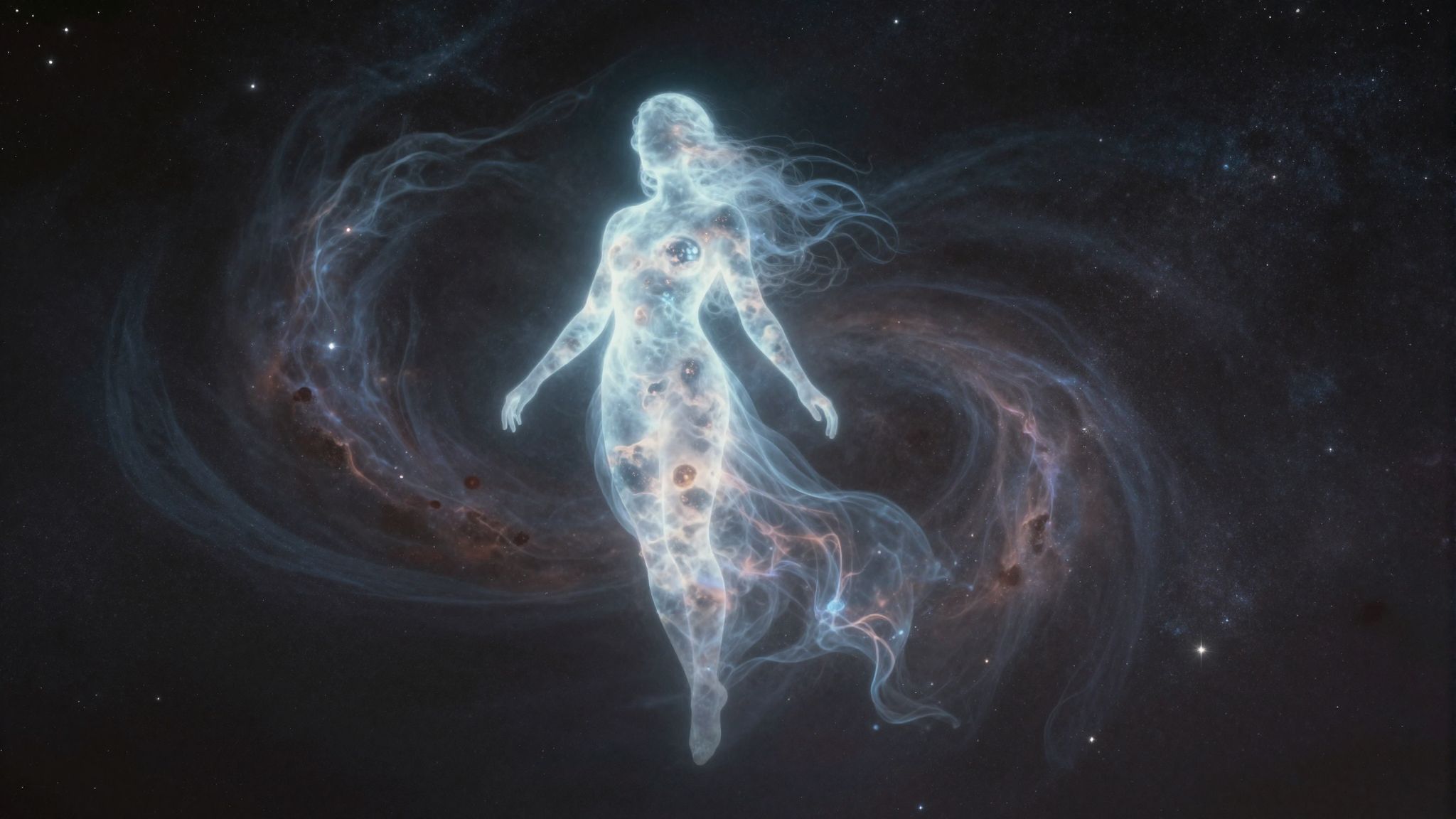 Az ismeretlen szimbolikus alak az elfojtott vágyakat jelzi.