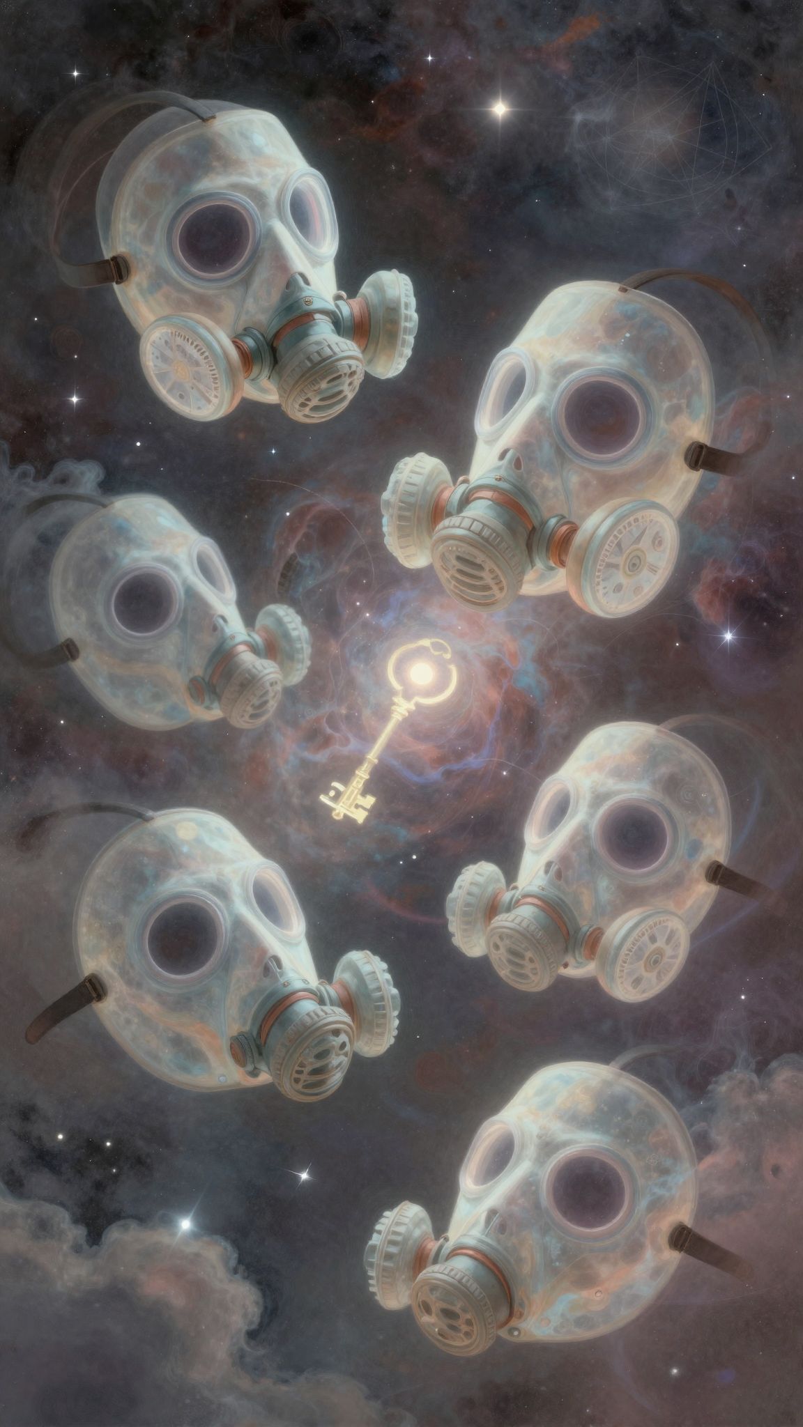 A gázmaszk álomban tudatos védekezést és problémamegoldást jelképez.