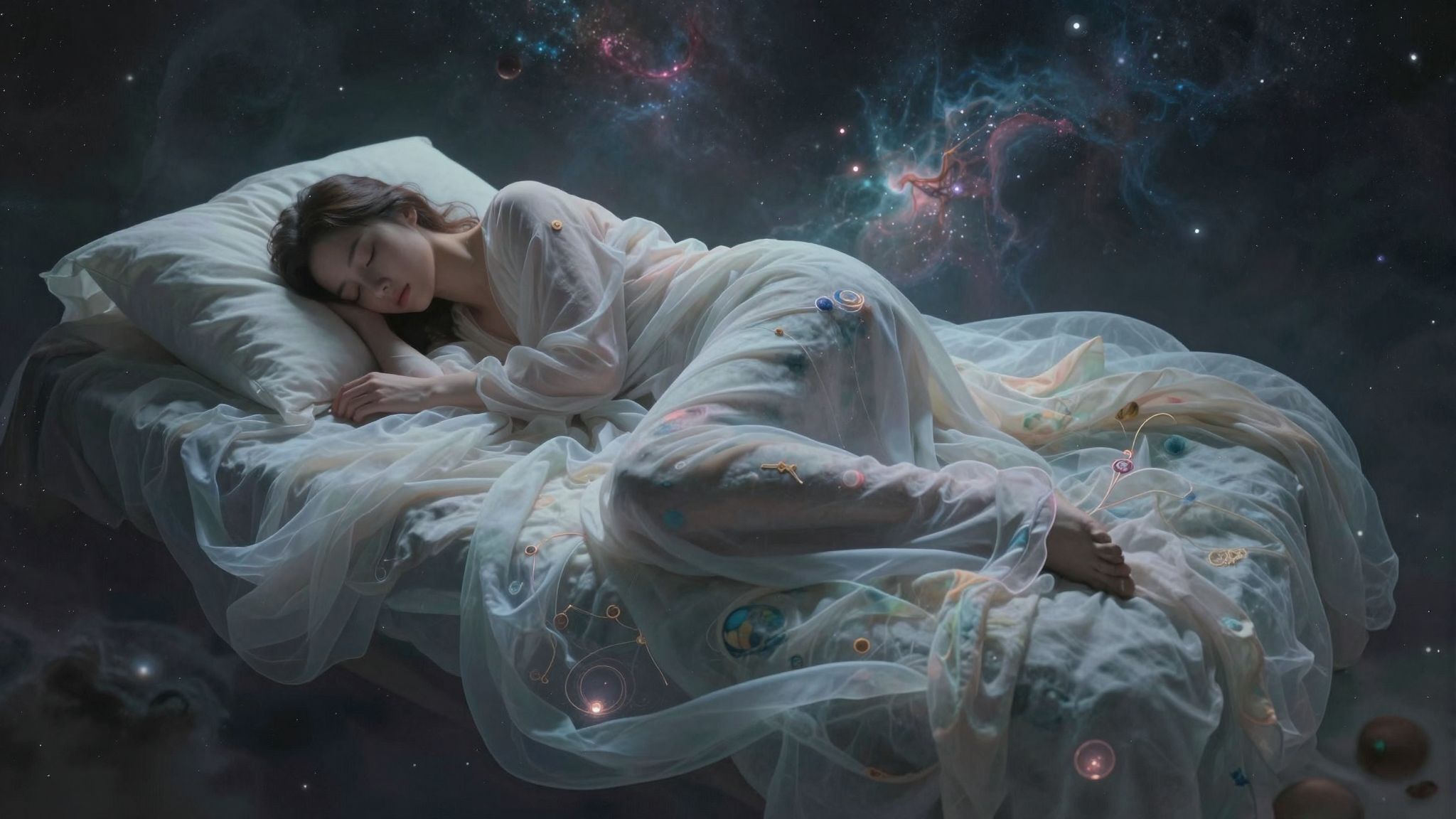 Idegen ágyneműben alvás új kapcsolatok és változások jele.