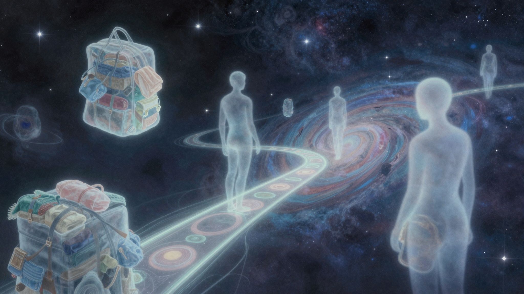 Az ismeretlen útra való készülés a bizonytalanság szimbóluma.