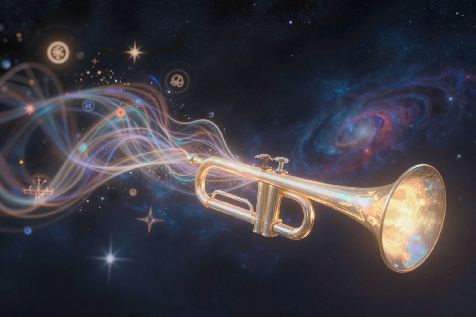 Álombeli trombita hangja fontos változások közeledtét jelzi.