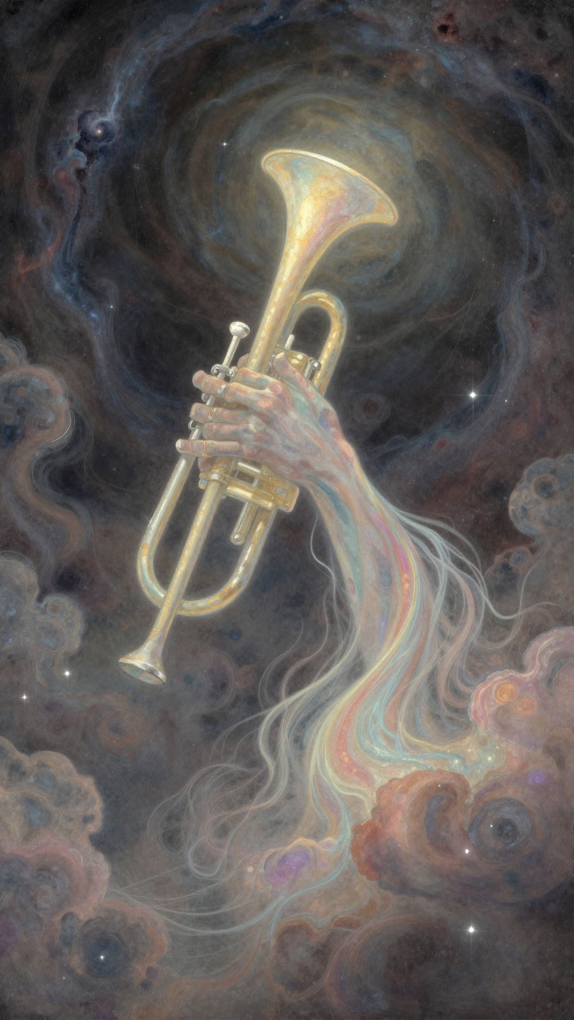 Álomban a trombita fújása a kitartó küzdelem szimbóluma.