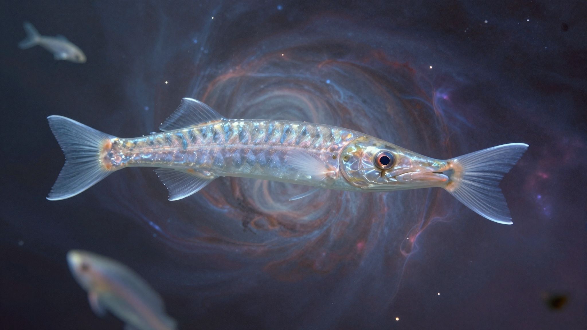 Álombeli barrakuda áldozat gyengeséget vagy ártalmatlanságot jelképezhet.