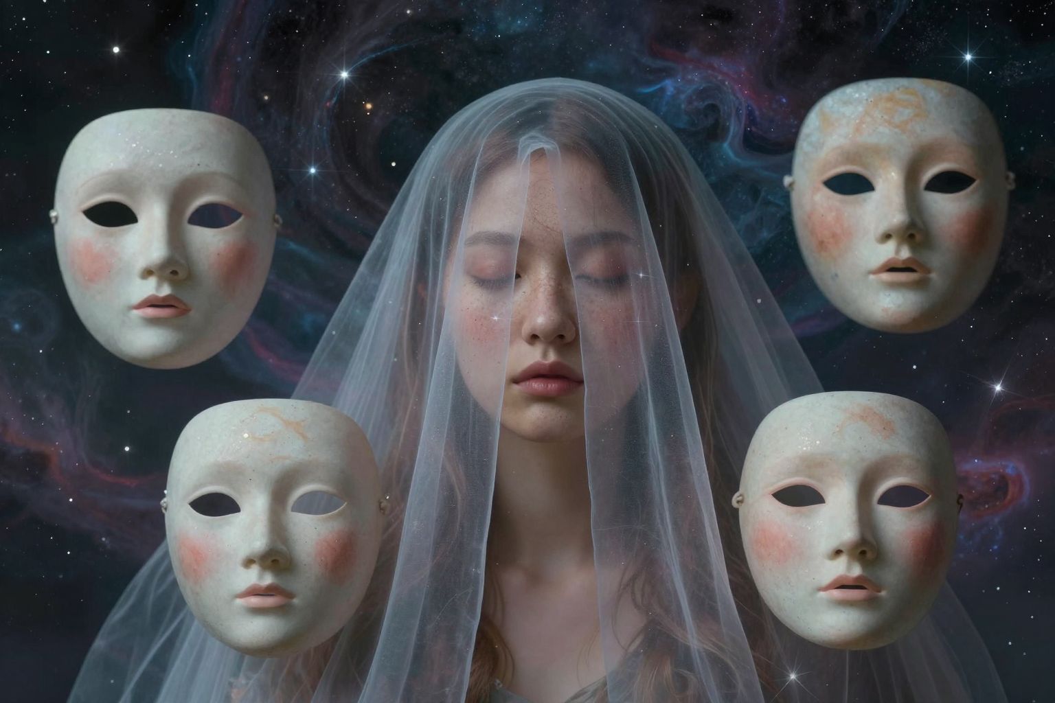 A szeplők álomban álarcot és belső titkokat jelképeznek.