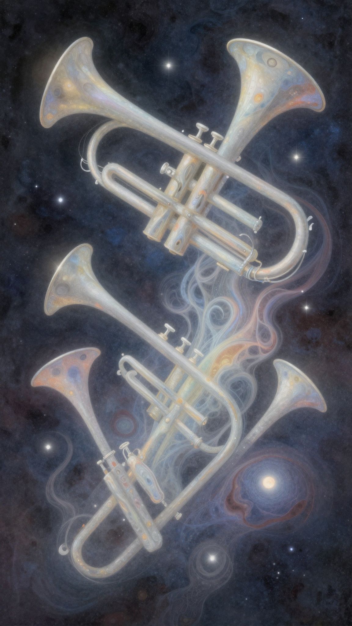 A trombita az ébresztő és figyelmeztető hang szimbóluma.