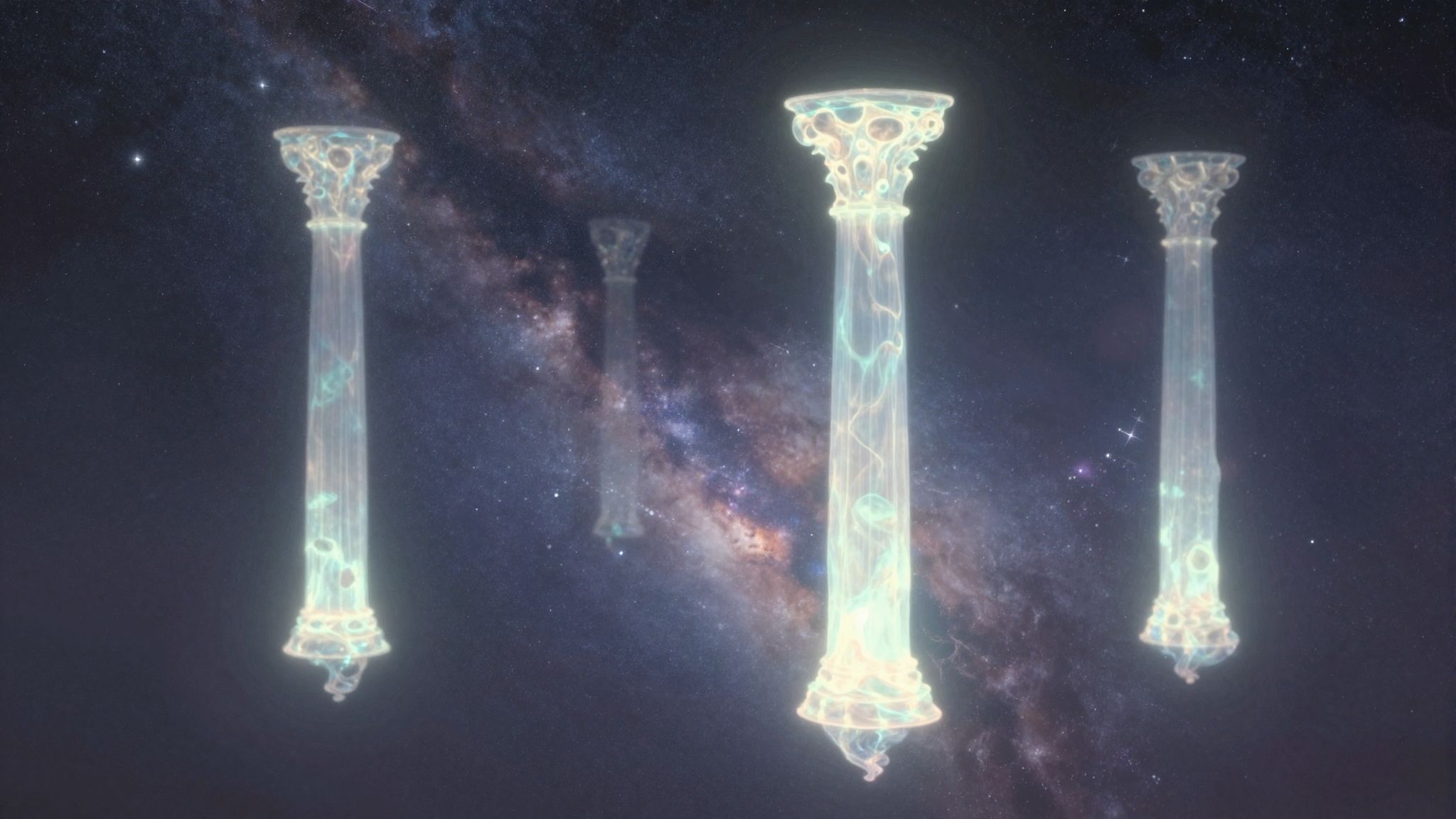 Az oszlopcsarnok az önbizalom és belső erő szimbóluma.