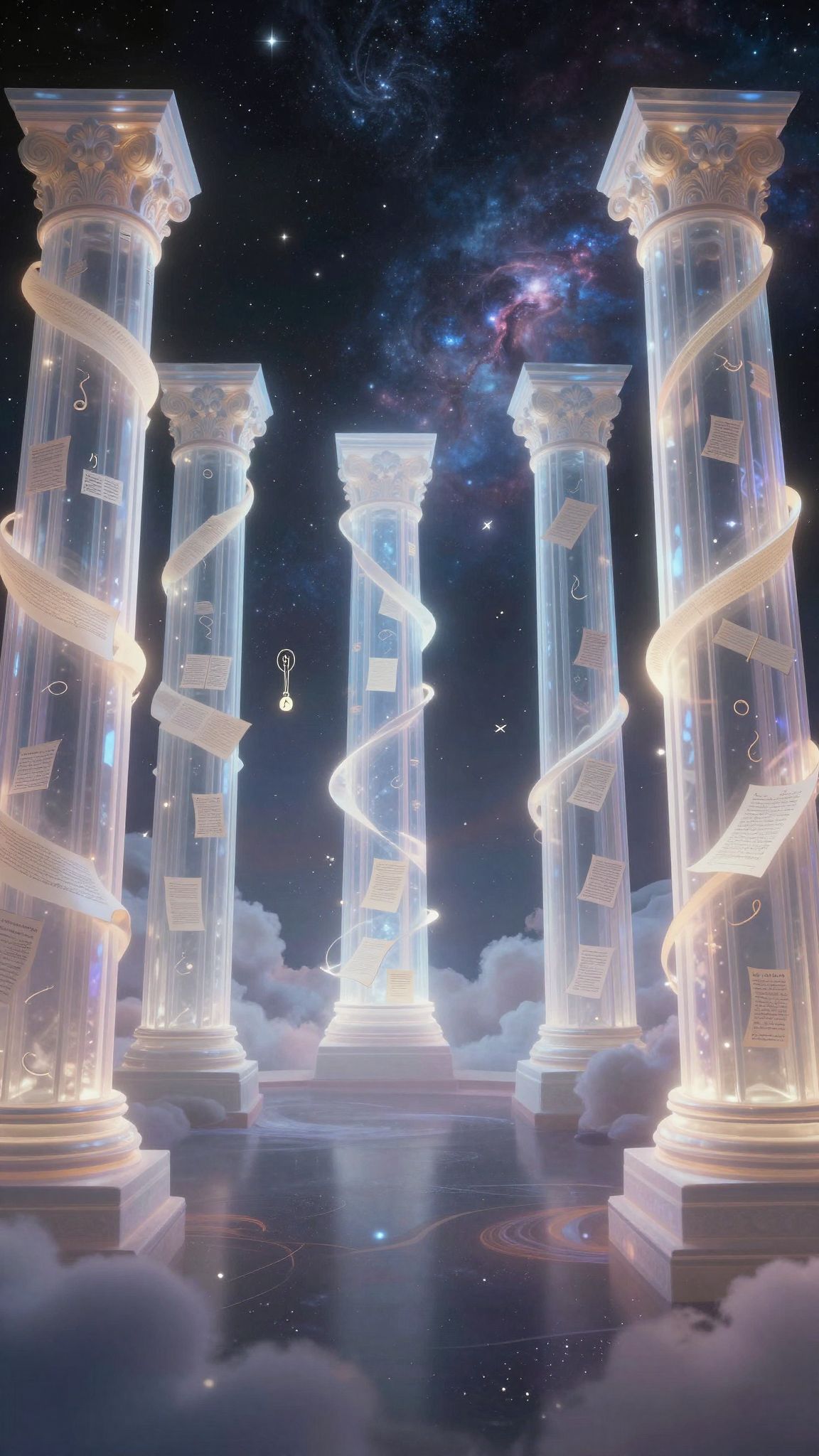 Az oszlopcsarnok a tudás és bölcsesség szimbóluma álmokban.