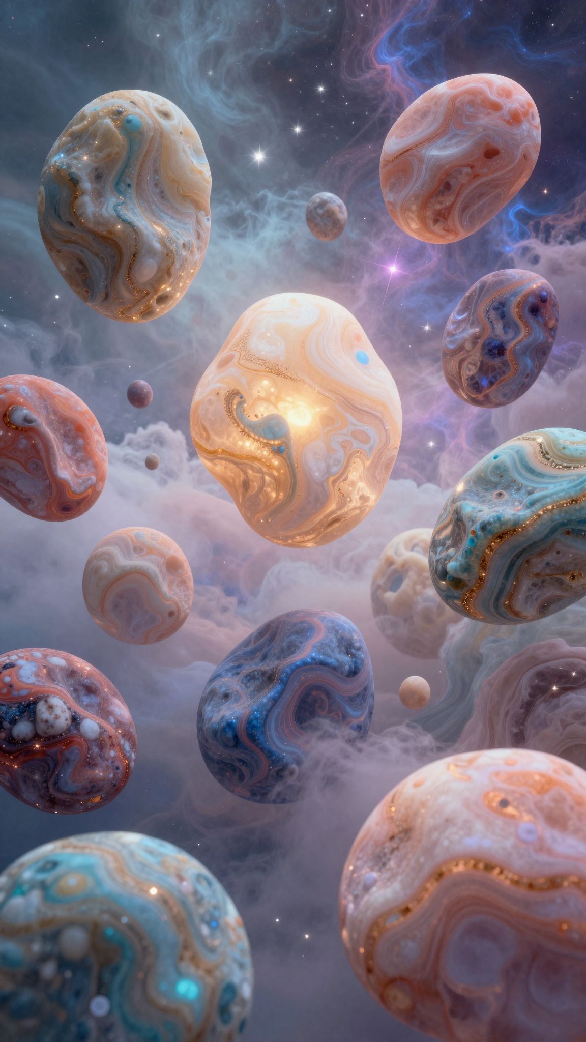 A színes mészkő álomban gazdagságot és sokszínűséget szimbolizál.