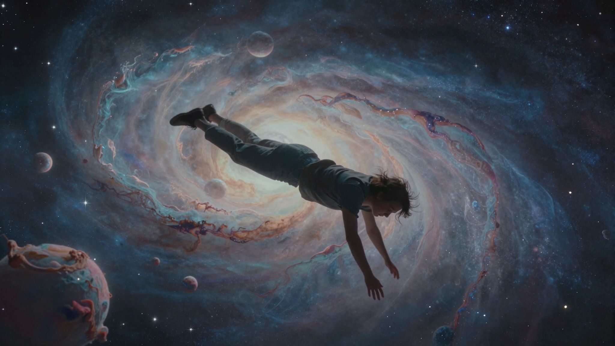 A levegőben zuhanni álom a kontroll elvesztését jelzi.